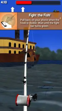 Big River Fishing 3D Lite Screen Shot 2