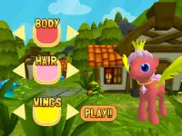 Correndo Pony 3D Pouco Corrida Screen Shot 17