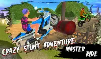 Tricky Bike Stunt Master - Crazy Stunt Adventure Screen Shot 6