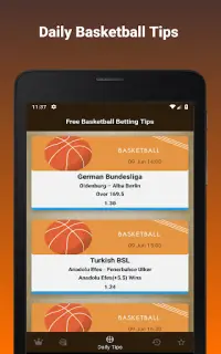 Free Basketball Betting Tips Screen Shot 5