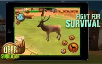 Deer Simulator 3D Wildlife Sim Screen Shot 11