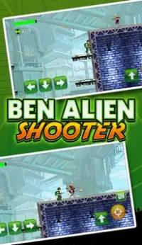 Ben Alien Shooter Screen Shot 2