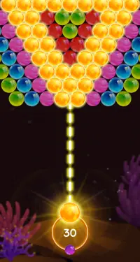 Bubble Shooter: La vita marina Screen Shot 4