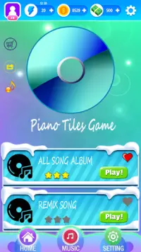 Gacha Piano Tiles Game Screen Shot 0