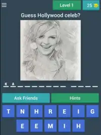 guess celebrity hollywod 2017:free quiz game 2017 Screen Shot 0