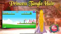 Run Tangle hazel Baby Princess Rapunzel Game Screen Shot 2