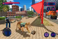 Police Tiger Chase Simulator: City Crime Screen Shot 2