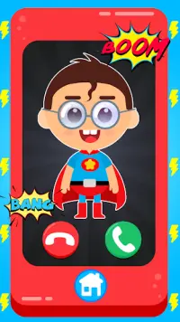 Baby Superhero Mega Phone Screen Shot 0