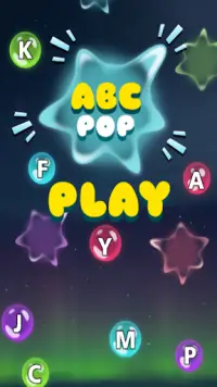 ABC Bubble Pop Preschool Kids learning game Screen Shot 1
