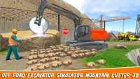 Off Road Excavator Simulator Mountain Cutter 3D Screen Shot 9
