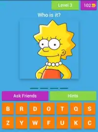 Guess the Simpsons characters Screen Shot 13