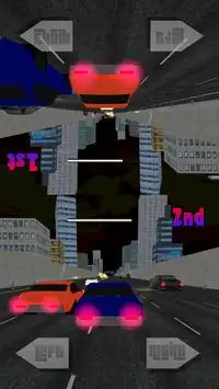 Split Screen Racer Multiplayer Screen Shot 4