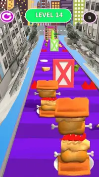sandwich Runner 3d Games Screen Shot 13