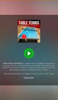 Table Tennis World Tour Screen Shot 0