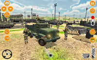 Army Truck Driving 3D Games Screen Shot 5