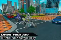 Atv Quad Moto 3D Transport: Truck Drive Simulator Screen Shot 14