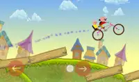 Motu Racing: Hill climb Bike cycling patlu 10 Screen Shot 1