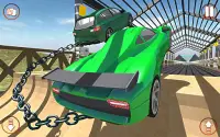 Extreme Chained Car Driving Simulator : 2019 Games Screen Shot 4