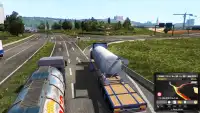 Heavy Truck Driving Simulator 3D: Realistic mobile Screen Shot 2