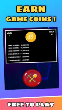 Bitcoin King : Click and Mine Simulation ! Screen Shot 0