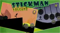 Stickman Volcano Adventure Screen Shot 1