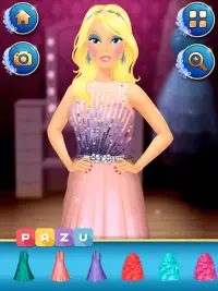 Makeup Girls - Prom dress up games for kids Screen Shot 3
