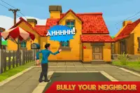 cześć straszny sąsiad - tyran chłopak rodzina gra Screen Shot 0