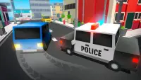 Cube Car Theft Race 3D Screen Shot 0