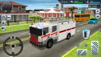 Fire Truck Simulator: Emergency Rescue Code 3D Screen Shot 14