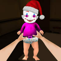 Baby in Pink Horror Games 3D