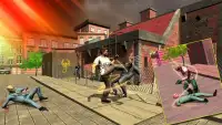 Bravo lutador Mafia ataque 3D Screen Shot 7