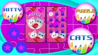 Kitty cats puzzle images Screen Shot 2