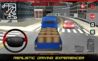 Mini kierowca Truck przewóz 3D Screen Shot 13