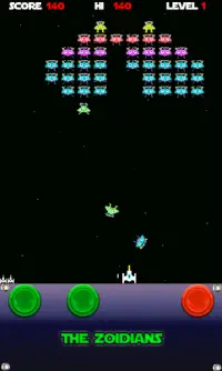 The Zoidians Invaders Screen Shot 3