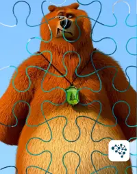 Bear Grizzy Games Jigsaw Screen Shot 1