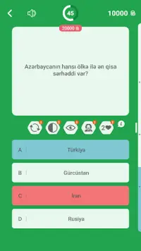 Milyonçu -Azərbaycan Coğrafiyası, Sual Cavab Oyunu Screen Shot 2