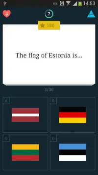 Quizio: Quiz Trivia game. Geography Flags Capitals Screen Shot 3