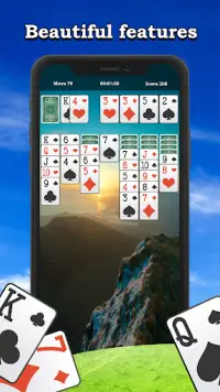 كلوندايك سوليتير: لعبة بطاقة الصبر الكلاسيكية Screen Shot 5