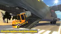 Cargo Plane Transport Truck 3D Screen Shot 3