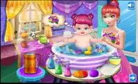 新生児ベビーシッターの赤ちゃんゲーム Screen Shot 5