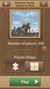 Dinosaur Puzzle Games for Kids Screen Shot 2