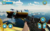 Angry Whale Shark Hunter - Raft Survival Mission Screen Shot 3