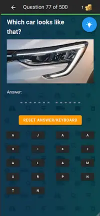 Guess the car, the car quiz Screen Shot 1