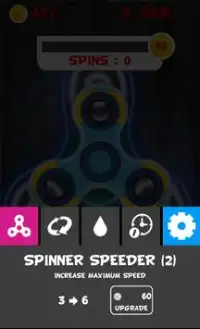 Fidget Spinner Game Screen Shot 2