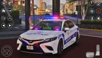 trò chơi cảnh sát lái xe ô tô Screen Shot 0