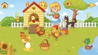 Bebekler için Çiftlik! Oyunu! Puzzle çocuklar Screen Shot 6