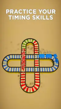 Wild West Trains - Timing puzzle game Screen Shot 2