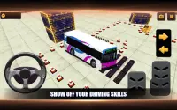 Coach Bus Parking Bus simulator 3D Free Bus Games Screen Shot 4