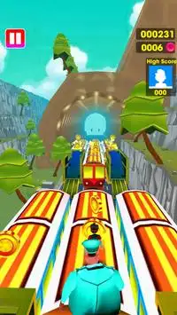 Train Surf run fun 3d Screen Shot 0