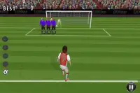 Flick Soccer penalty Spara 3D Screen Shot 1